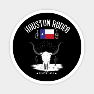 HOUSTON RODEO TEXAS T-SHIRT Magnet